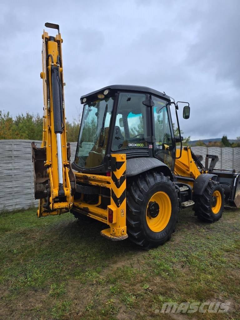 JCB 3 CX  Plus Товарач със заден ексватор