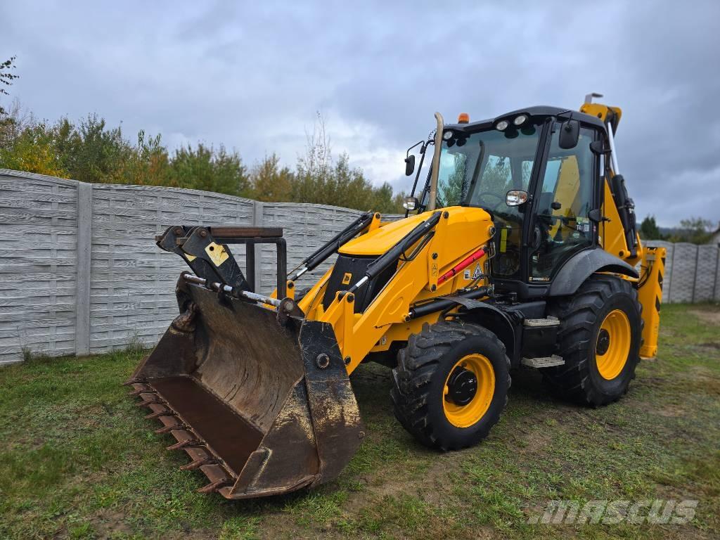 JCB 3 CX  Plus Товарач със заден ексватор
