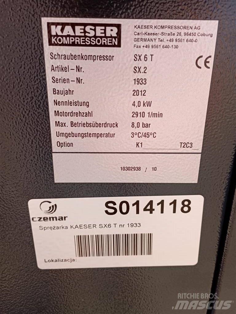 Kaeser SX6 T Компресори