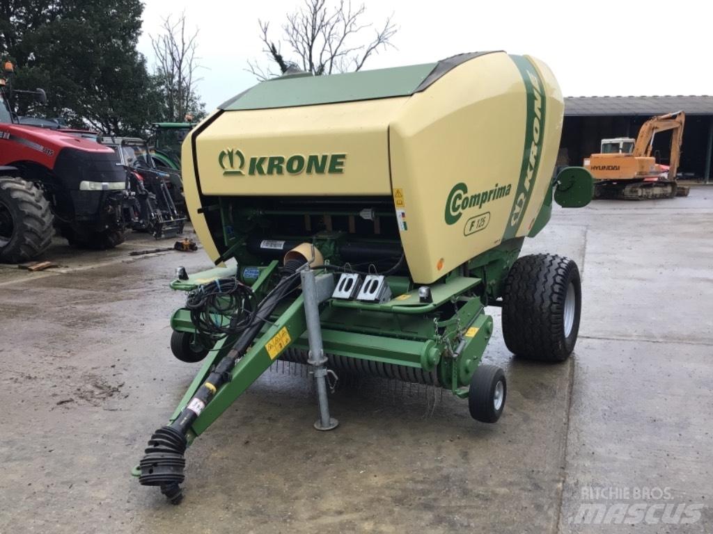 Krone Comprima f125 Сламопреси за кръгли бали
