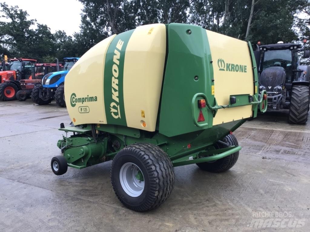 Krone Comprima f125 Сламопреси за кръгли бали

