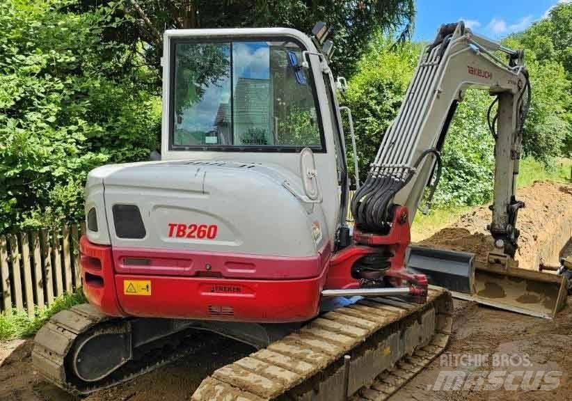 Takeuchi TB 260 Мини екскаватори < 7 т