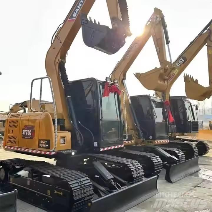 Sany SY75 Верижен екскаватор