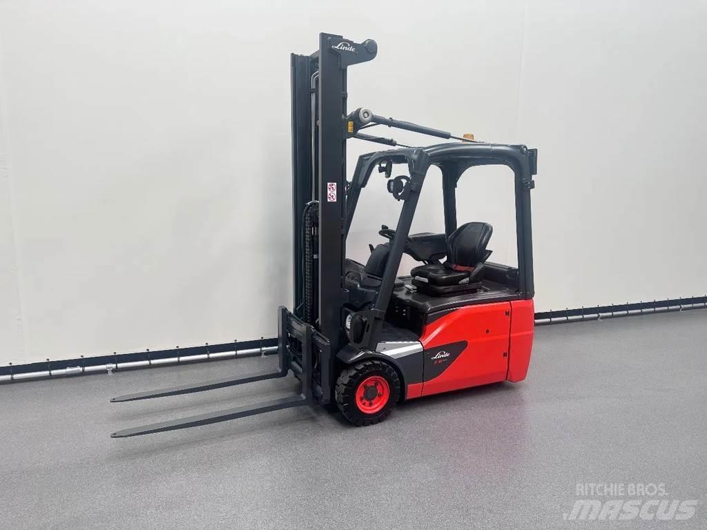 Linde 386 E 16-02 Електрически вилични кари-повдигачи
