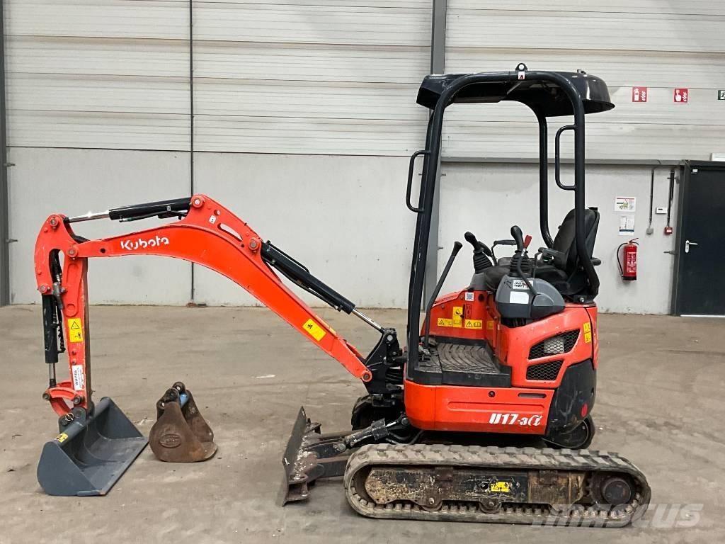 Kubota U 17-3 A Мини екскаватори < 7 т
