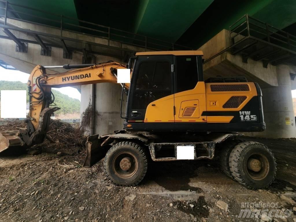 Hyundai HW 145 Колесни екскаватори