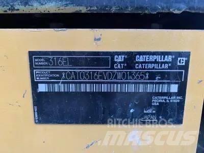 CAT 316 EL Верижен екскаватор