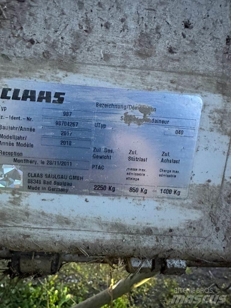 CLAAS Liner 2800 Гребла и сенообръщачки