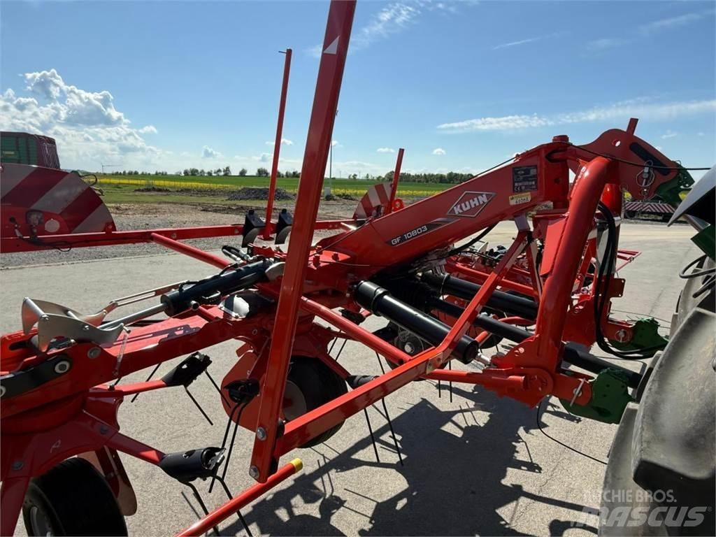 Kuhn GF 10803 Гребла и сенообръщачки