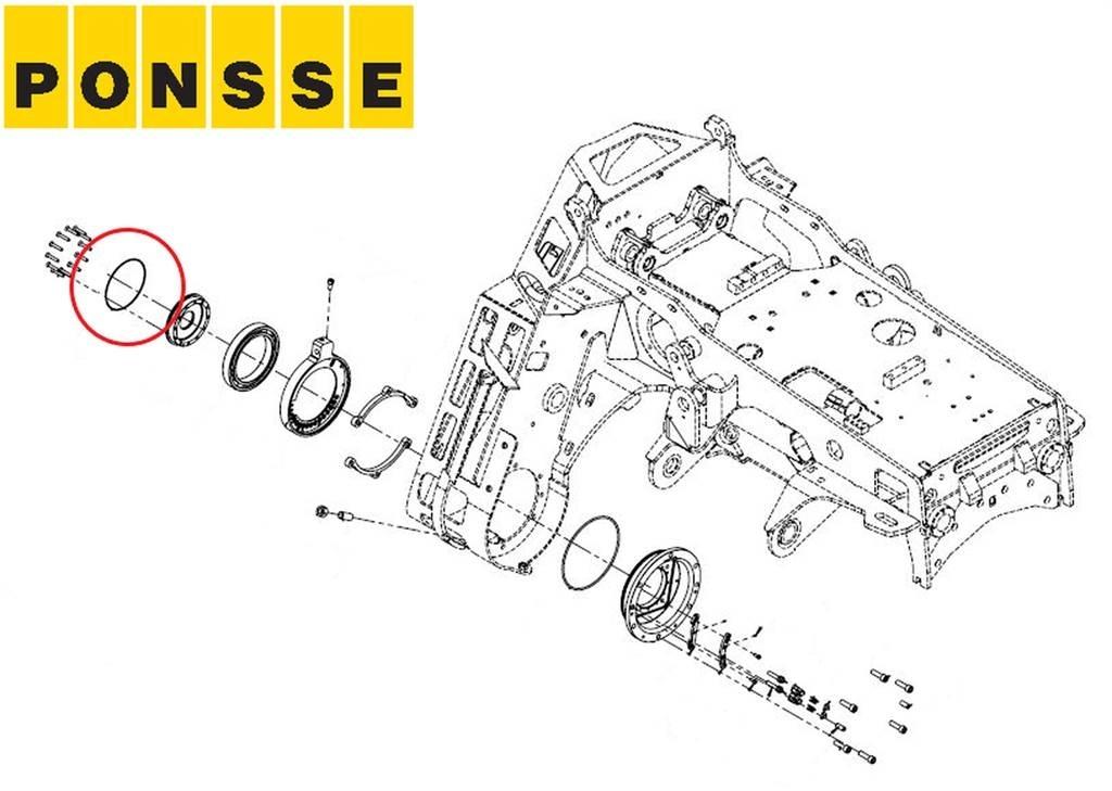 Ponsse 0060041 Глави за харвестери