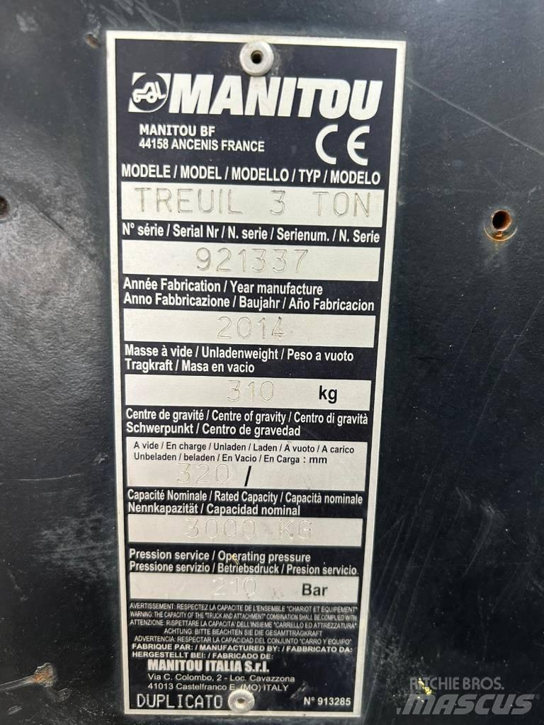 Manitou WINCH 3T Други компоненти