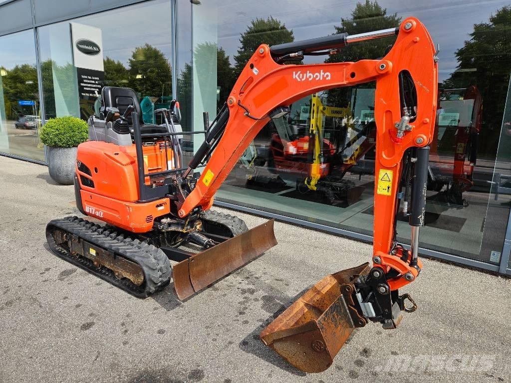Kubota u17-3a Мини екскаватори < 7 т