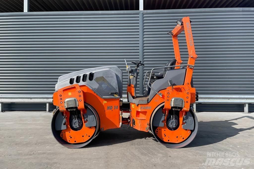 Hamm HD 14 VV Двойни барабанни ролки
