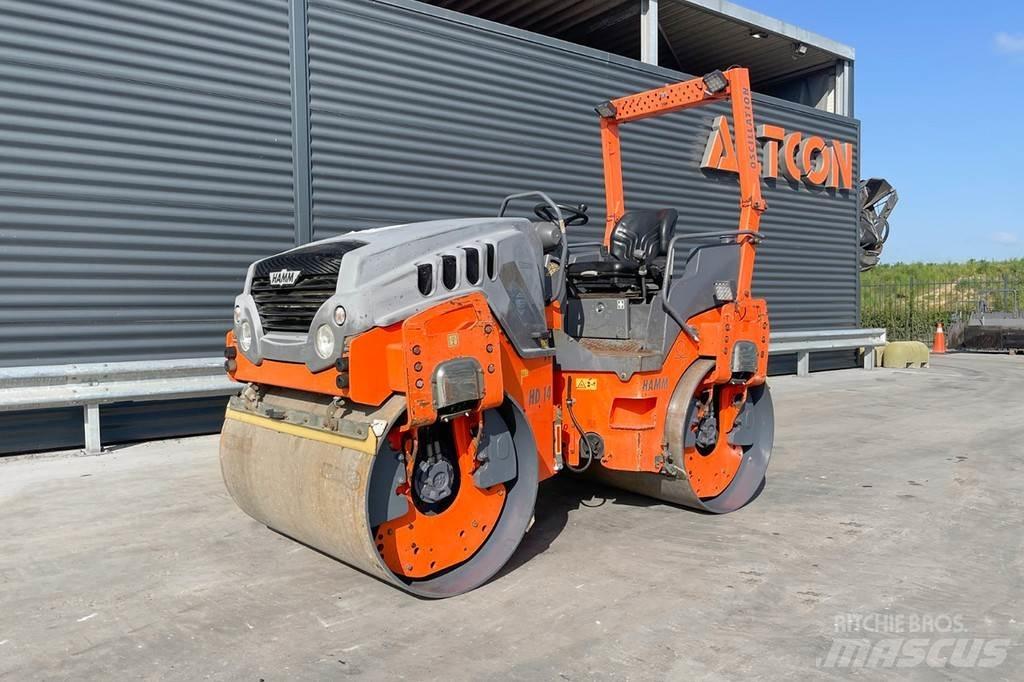 Hamm HD 14 VV Двойни барабанни ролки
