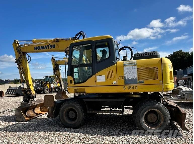 Komatsu PW 160-7E0 Колесни екскаватори