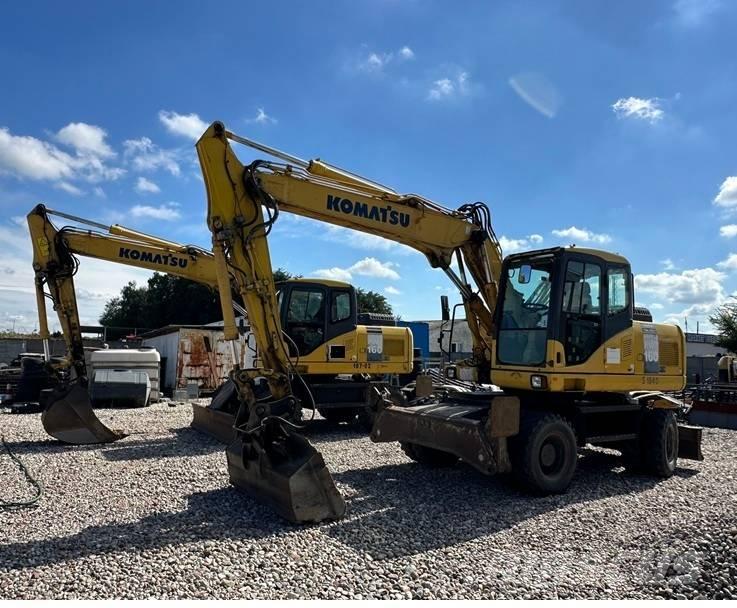 Komatsu PW 160-7E0 Колесни екскаватори