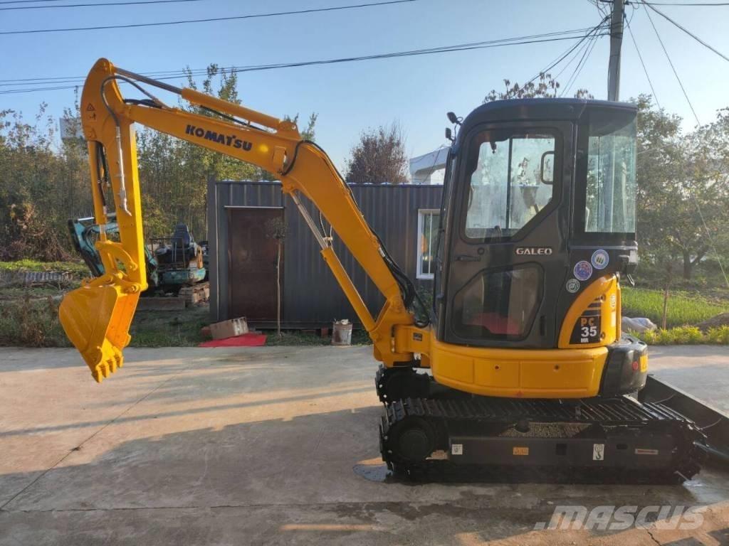 Komatsu PC 35 MR Мини екскаватори < 7 т