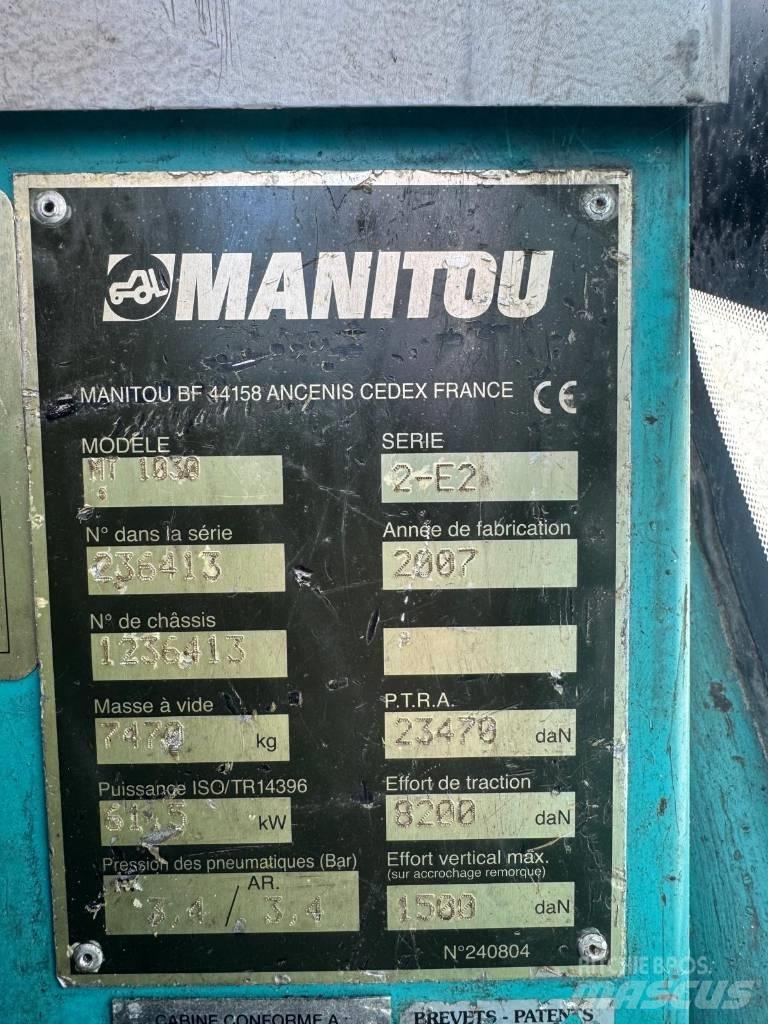 Manitou MT 1030 S Телескопични товарачи