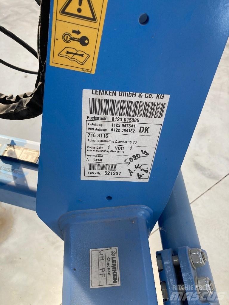 Lemken Diamant 16 Реверсивни плугове