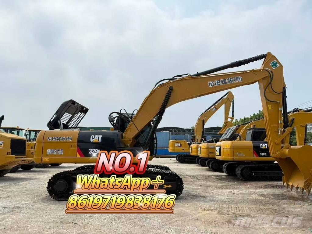CAT 329 D2L Верижен екскаватор