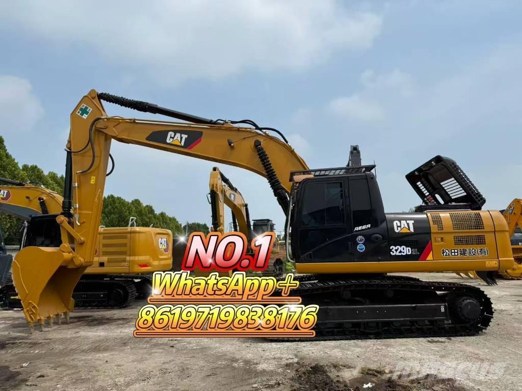 CAT 329 D2L Верижен екскаватор