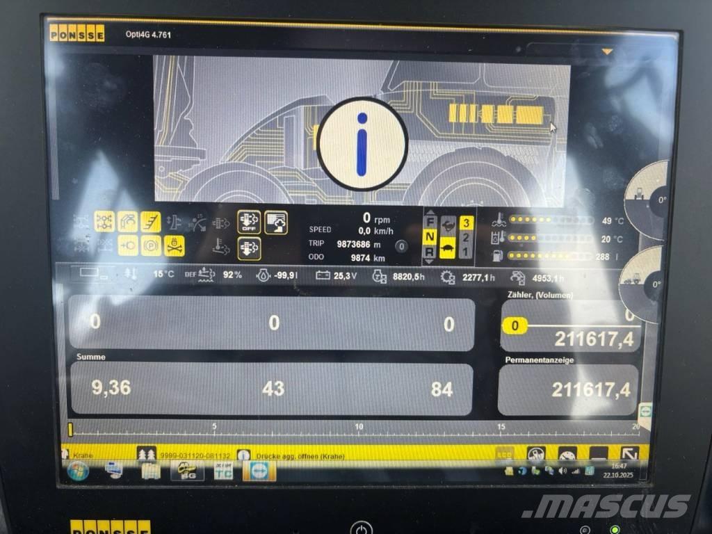 Ponsse Bear 8W Харвестери