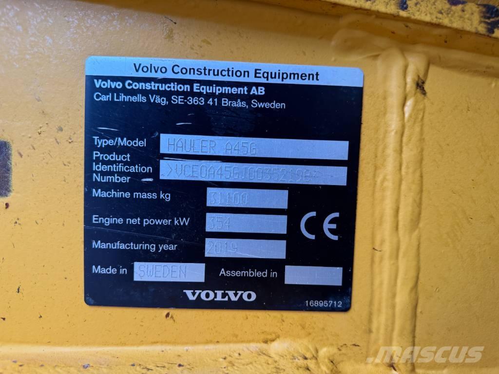 Volvo A45G Дъмпери/моторни превозни средства