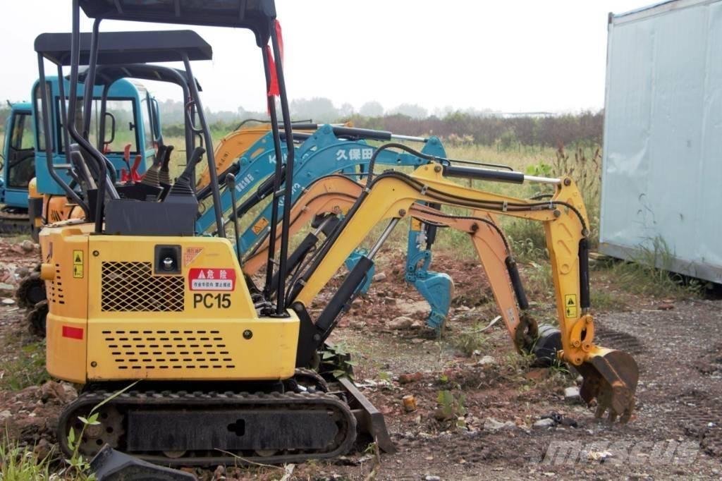 Komatsu pc 15 Мини екскаватори < 7 т