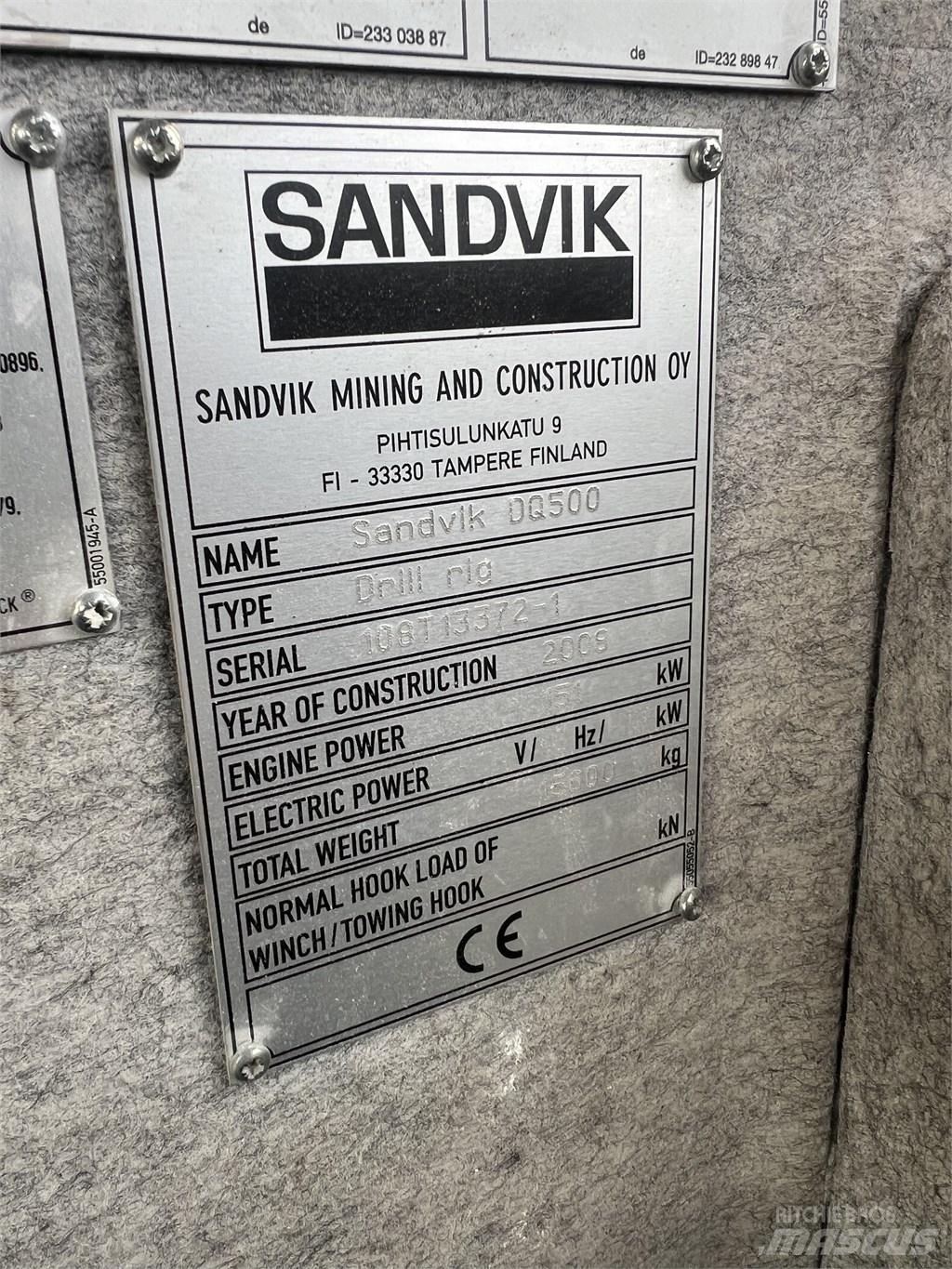 Sandvik DQ 500 Апаратура за повърхностна редова сеидба