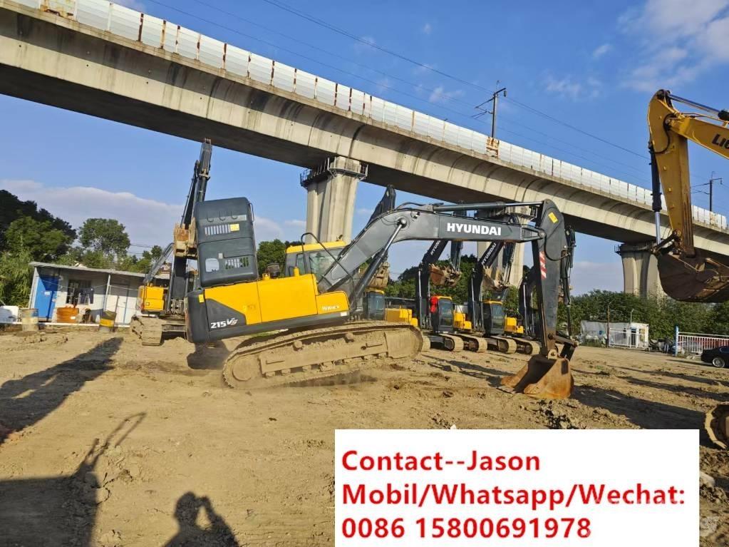 Hyundai R215 LVS Верижен екскаватор