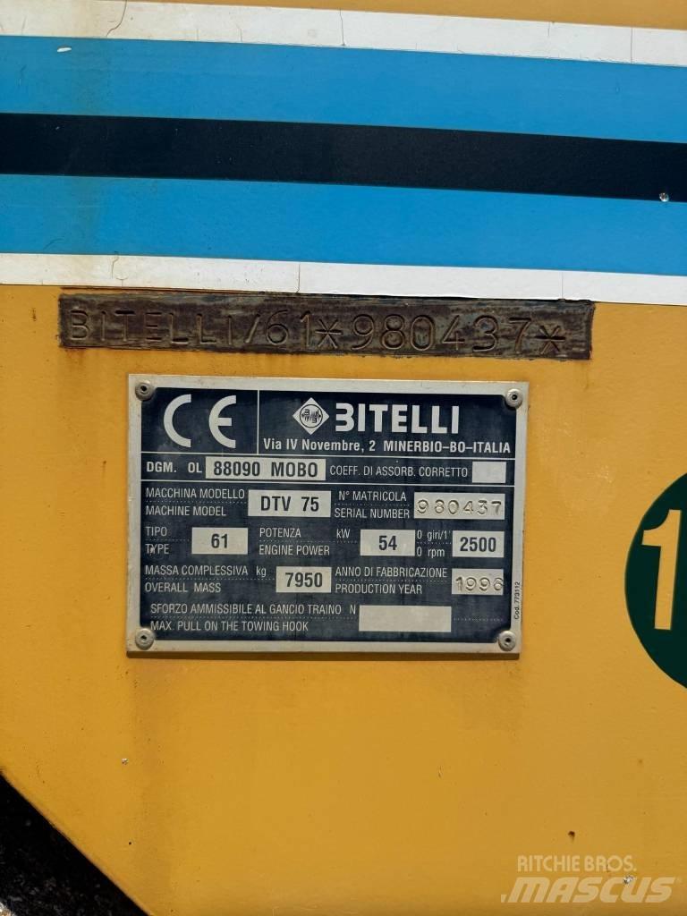Bitelli DTV 75 Двойни барабанни ролки
