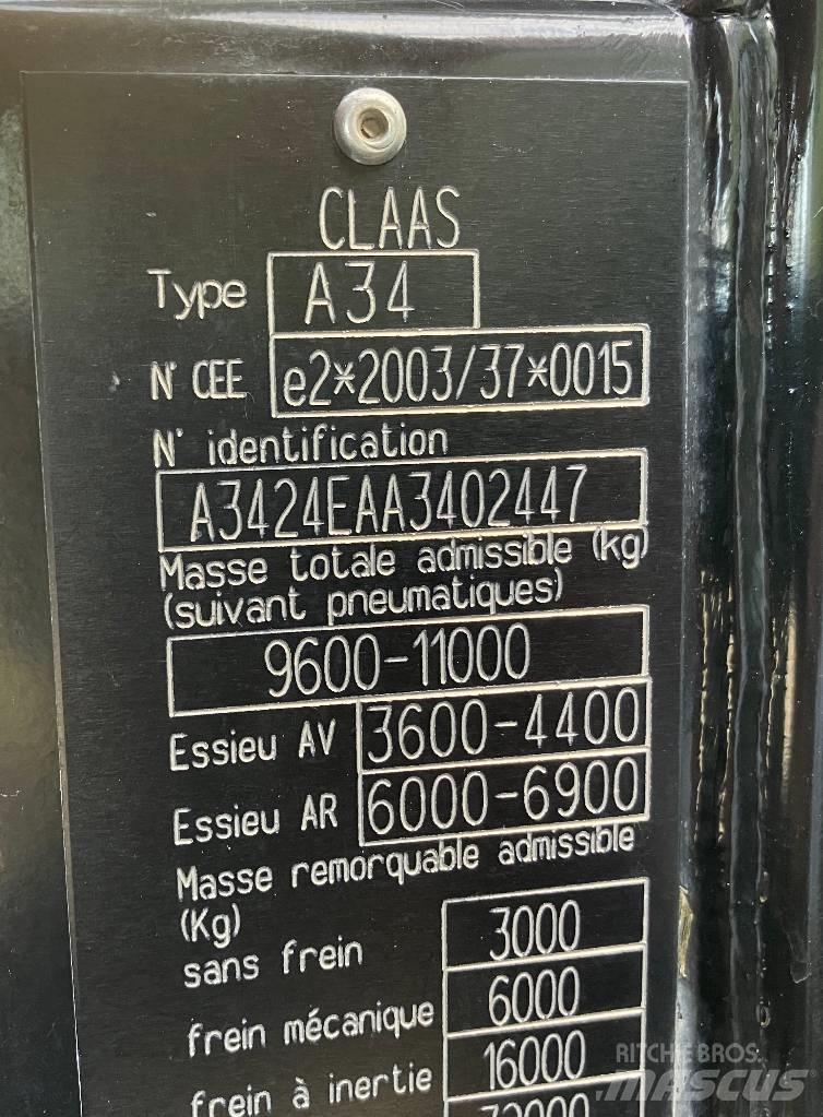 claas 550 cis Трактори