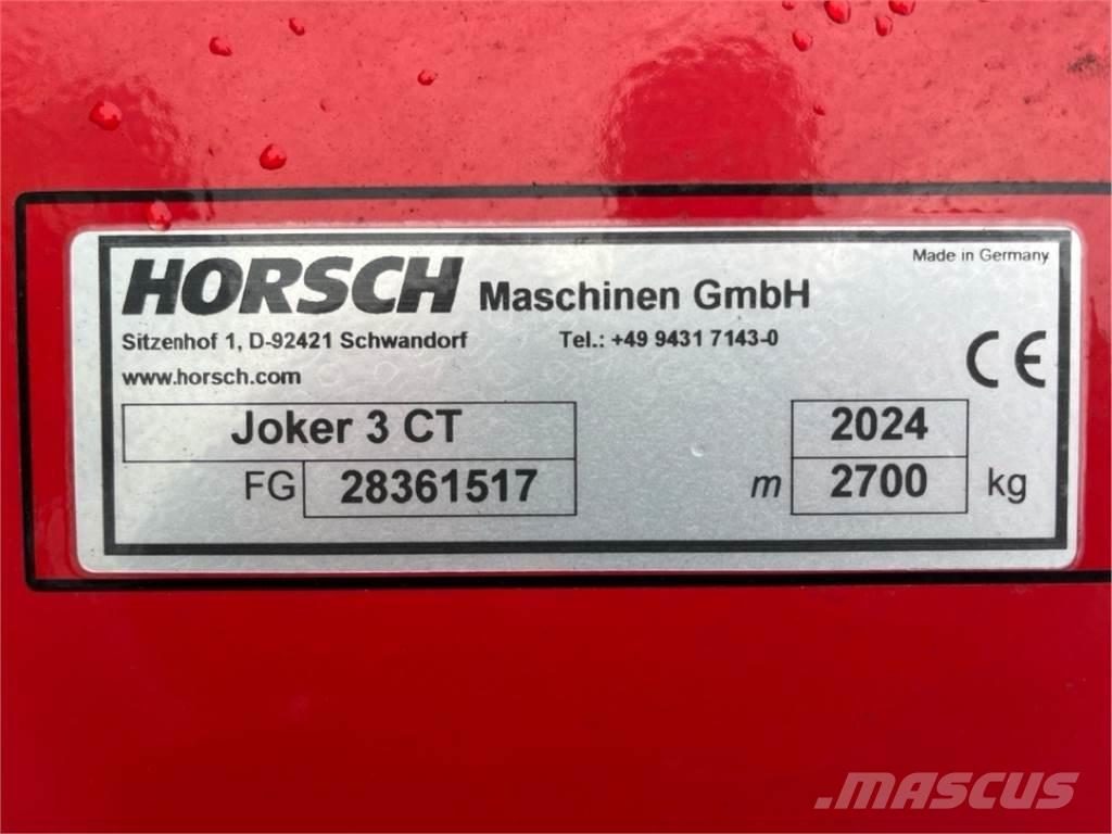 Horsch Joker 3 CT Дискови брани