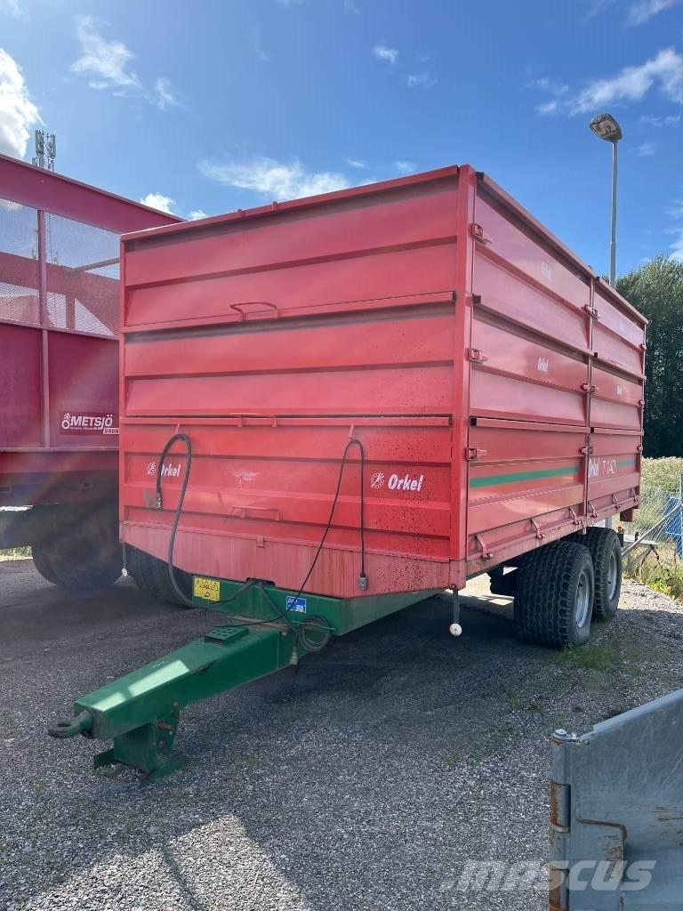 Orkel T 140 Ремаркета за зърно / силаж
