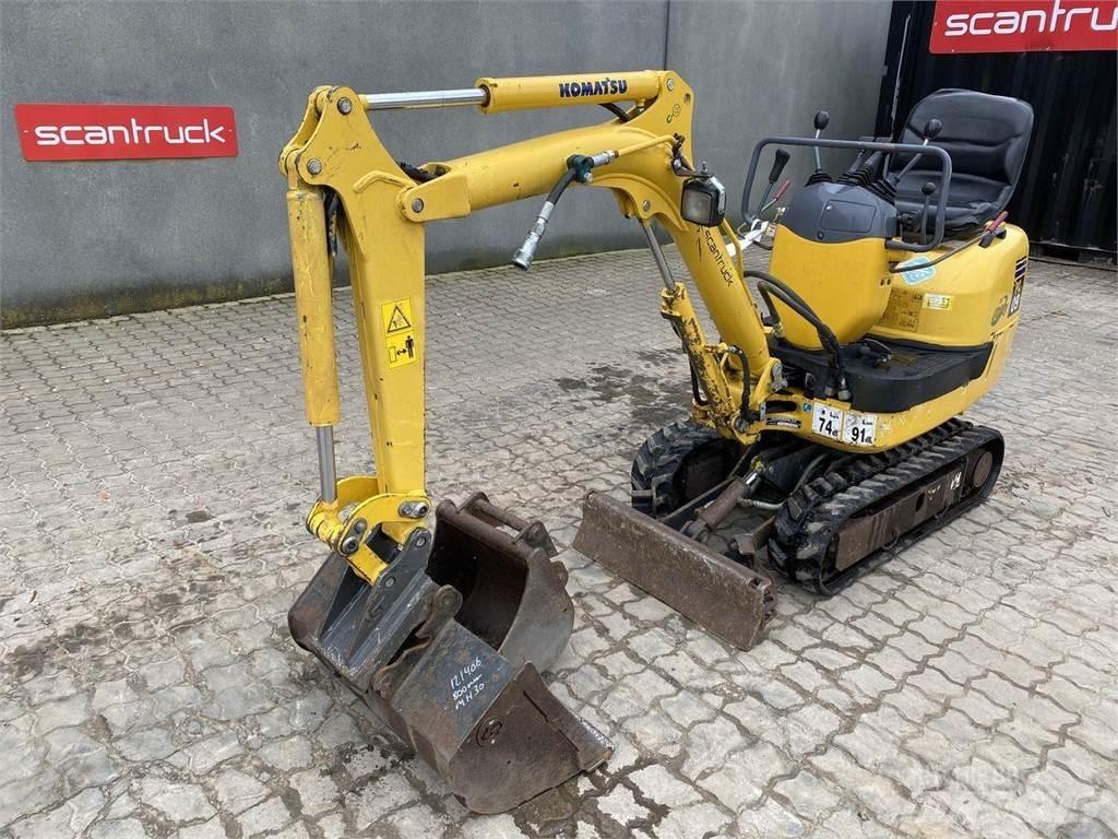 Komatsu PC09-1 Колесни екскаватори