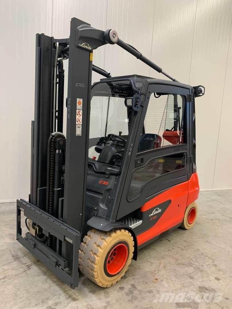 Linde E35L Електрически вилични кари-повдигачи