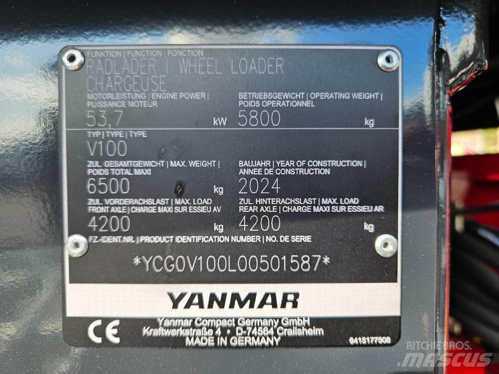 Yanmar V 100 Багери