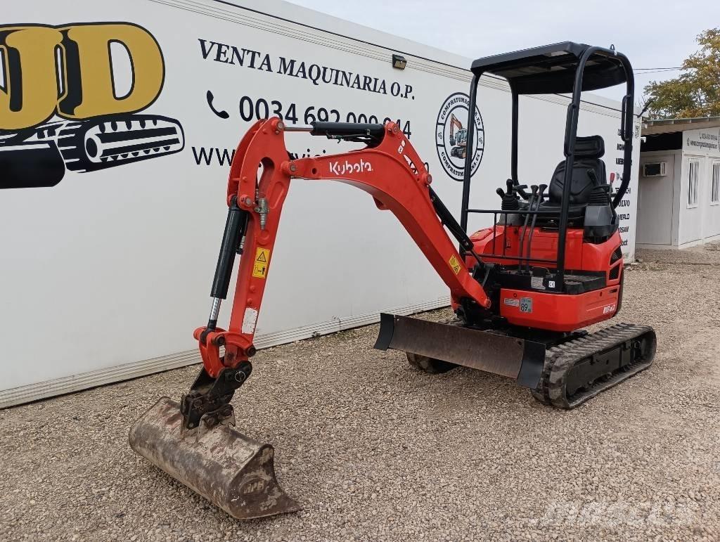 Kubota U 17-3 Мини екскаватори < 7 т