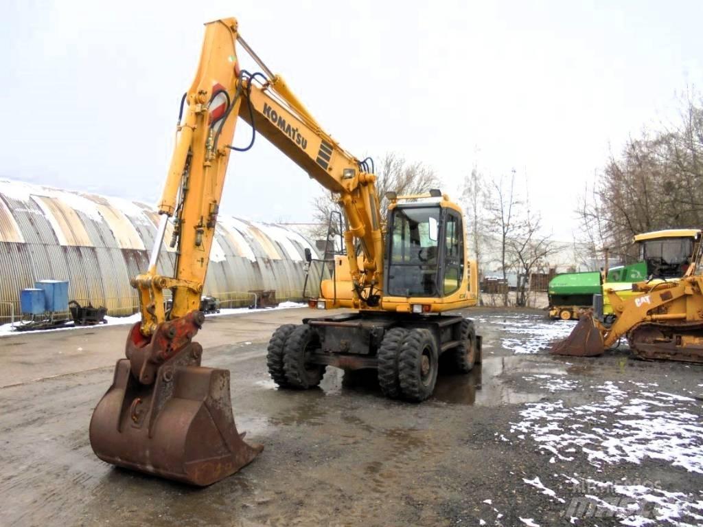 Komatsu PW 130ES-6K Колесни екскаватори
