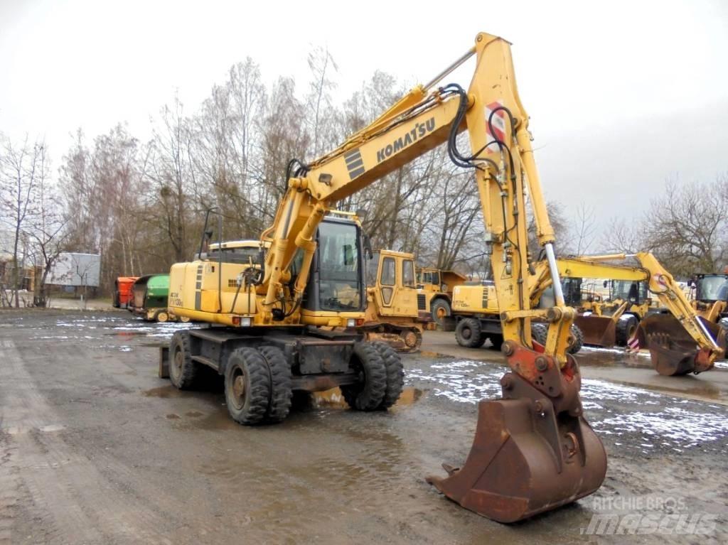 Komatsu PW 130ES-6K Колесни екскаватори