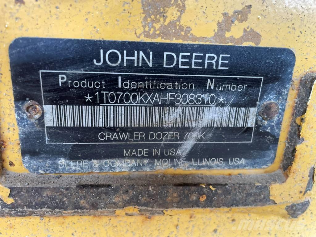 John Deere 700 KLGP Верижни булдозери
