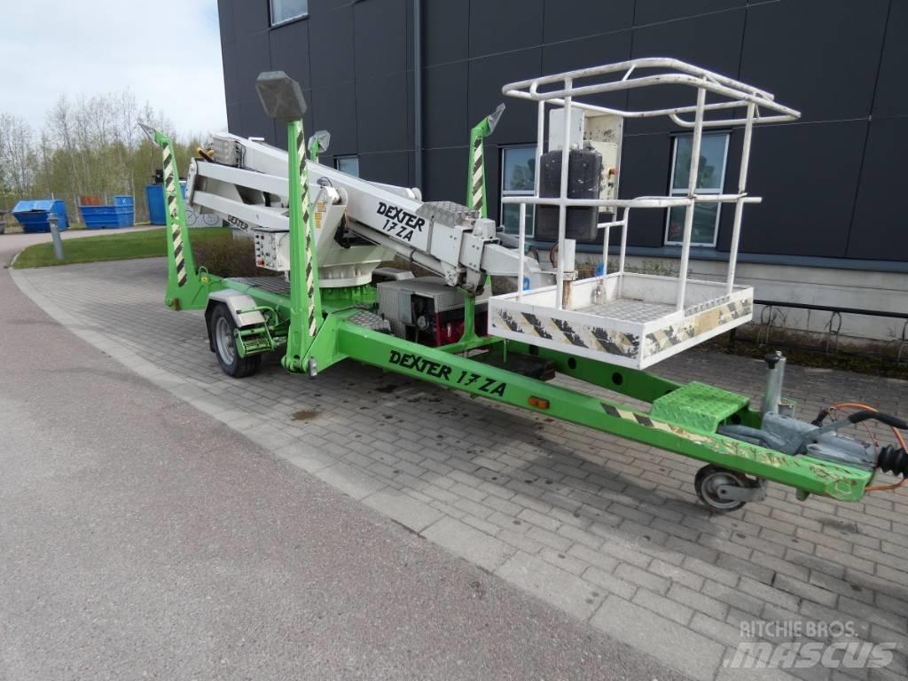 Dexter 17ZA Skylift Моторизирани платформи с ремарке