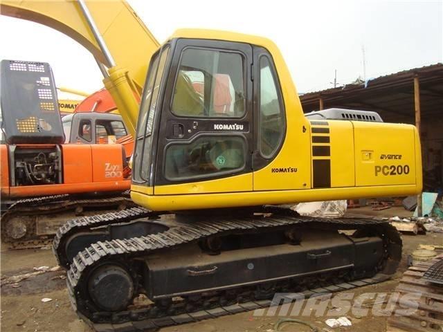Komatsu PC 200 Верижен екскаватор