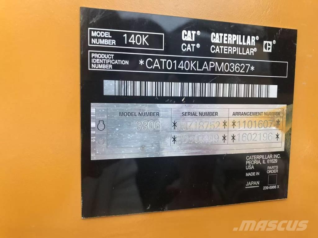 CAT 140k Грейдери