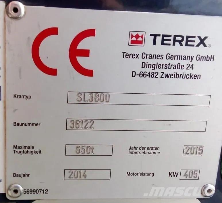 Terex SL 3800 Верижни кранове
