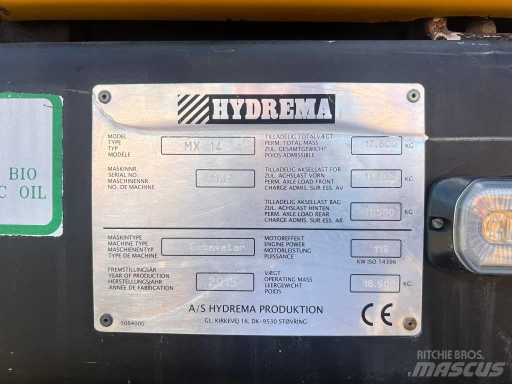 Hydrema MX14 Колесни екскаватори