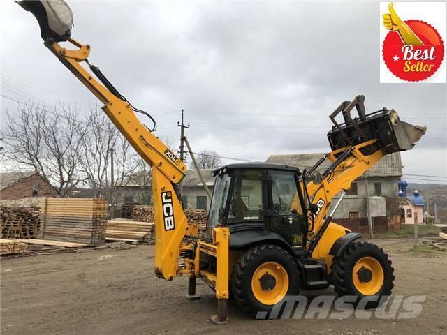 JCB 4 CX Товарач със заден ексватор