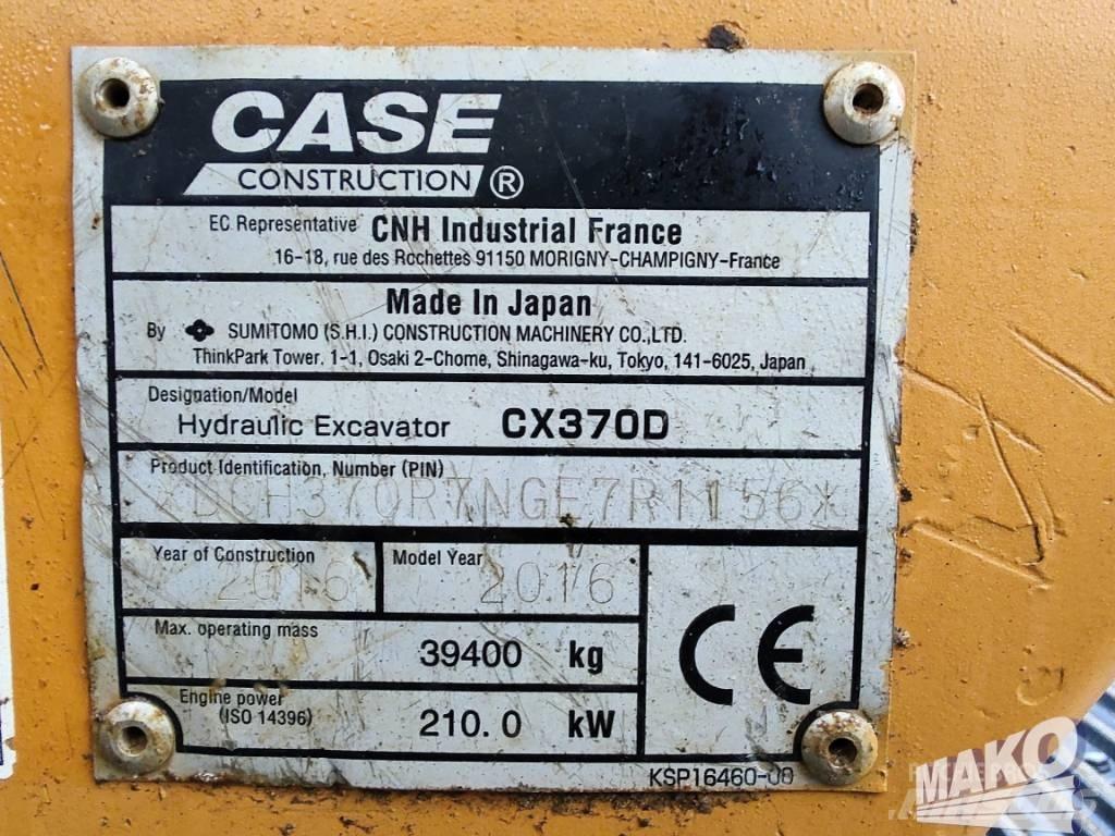 CASE CX 370 Верижен екскаватор