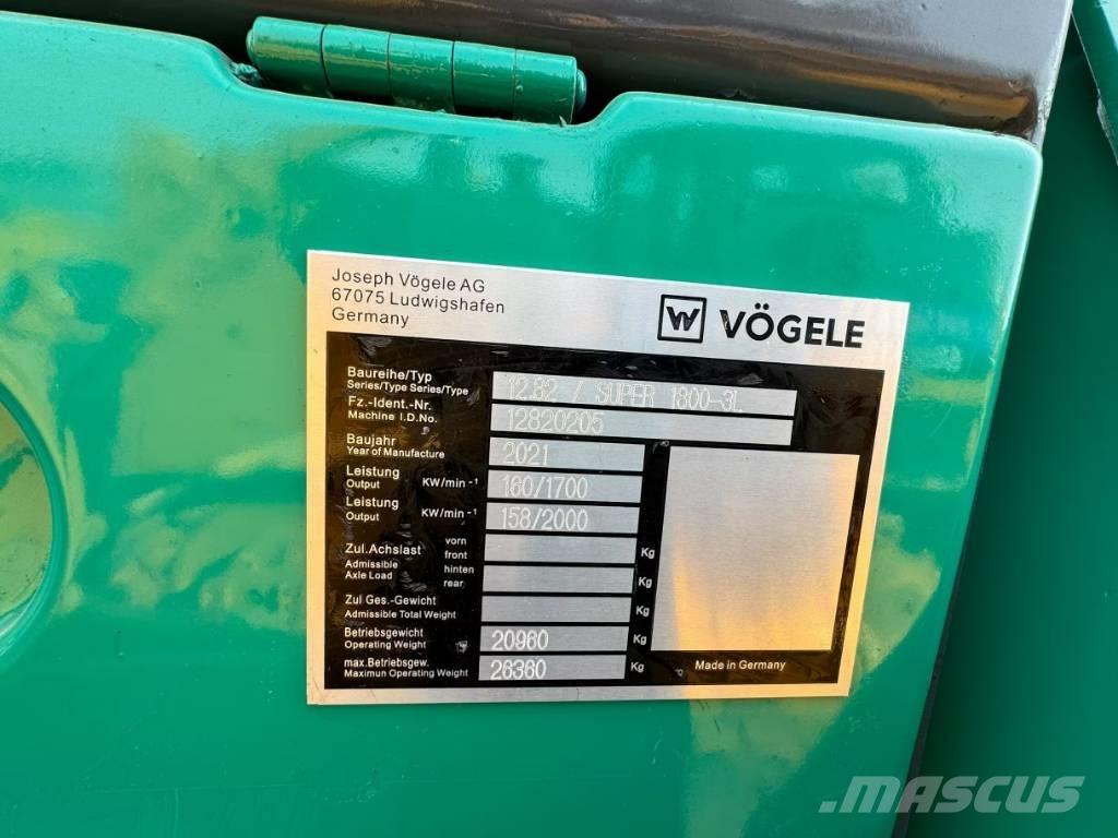 Vögele 1800-3 Машини за асфалт
