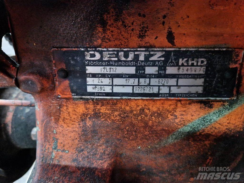 Deutz F2L912 Двигатели